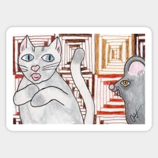 Kissy Cats - Ava Sticker